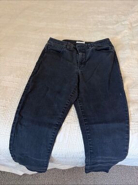 Washed Black High-Rise Jeans